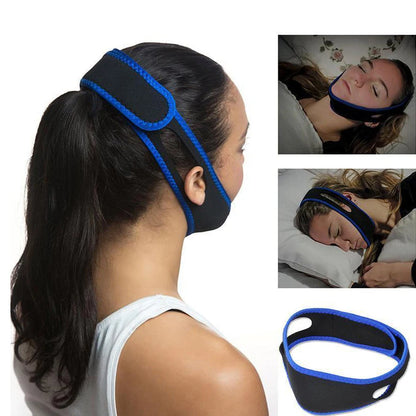 Cura Chin Strap for Snoring | Adjustable Soft Neoprene for Comfortable Sleep 1
