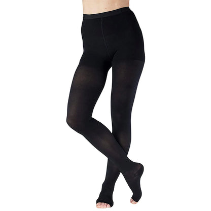 Luxe Compression Stockings for Women | Open Toe, 34-46mmHg, Plus Size 7