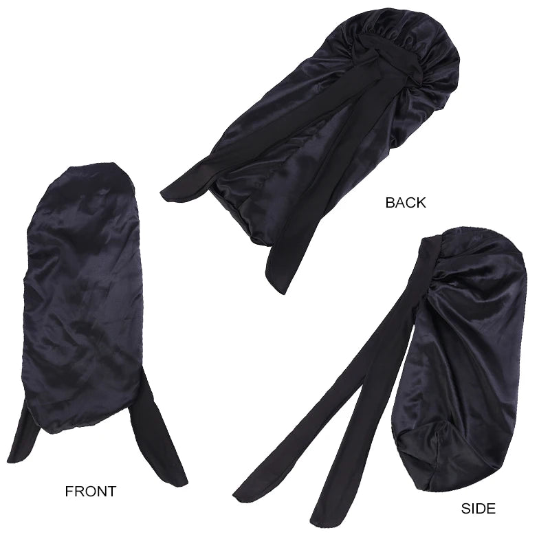 Nora Satin Bonnet | Oversized Sleep Cap for Hair Protection 1