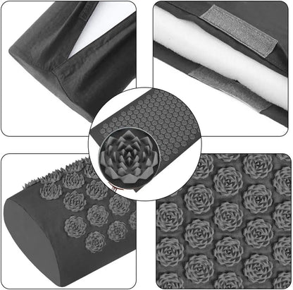 Sensi Acupressure Mat | Cotton & PVC Massage Cushion for Muscle Relief and Relaxation 2
