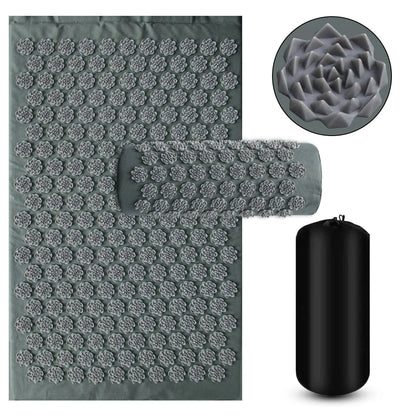 Sensi Acupressure Mat | Cotton & PVC Massage Cushion for Muscle Relief and Relaxation 5