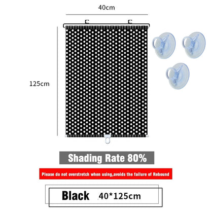 Suna Blackout Roller Shades | Portable, Easy Installation, Adjustable Fit 10