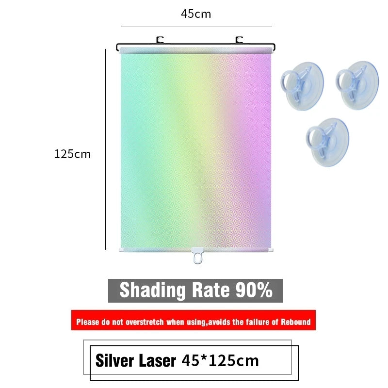 Suna Blackout Roller Shades | Portable, Easy Installation, Adjustable Fit 16