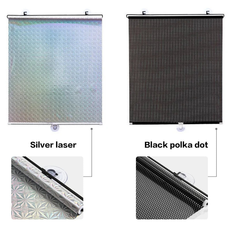 Suna Blackout Roller Shades | Portable, Easy Installation, Adjustable Fit 4