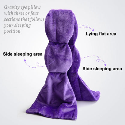 Wavy Eye Mask | Weighted, Light Blocking Sleep Mask for Relaxation 3